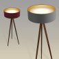 Preview: dimmbare led Standleuchte Stehlampe mit smart home Steuerung mid century design
