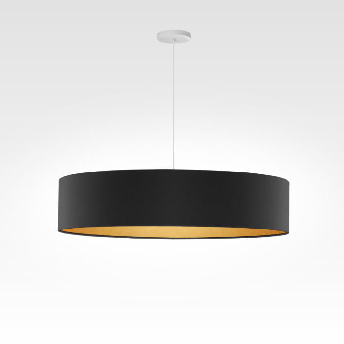 led pendant light inside gold - smart home control | Pendelleuchten